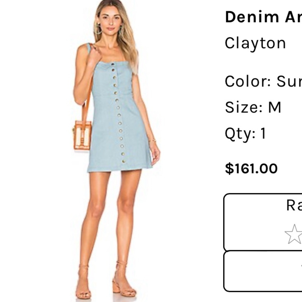 Clayton Denim Angie dress